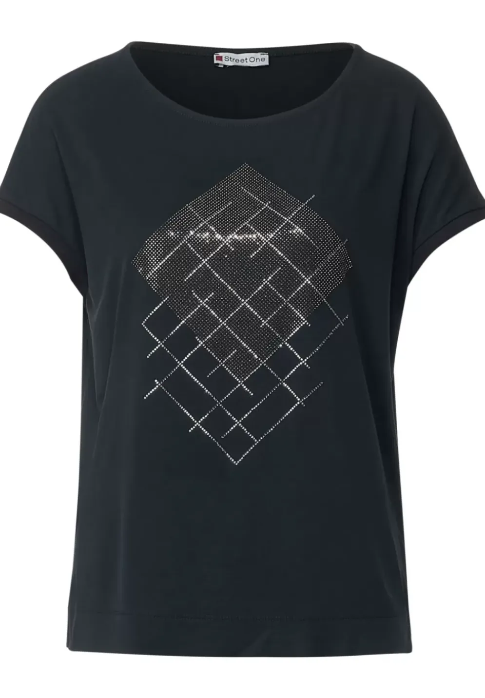 Shirt In Seidenoptik