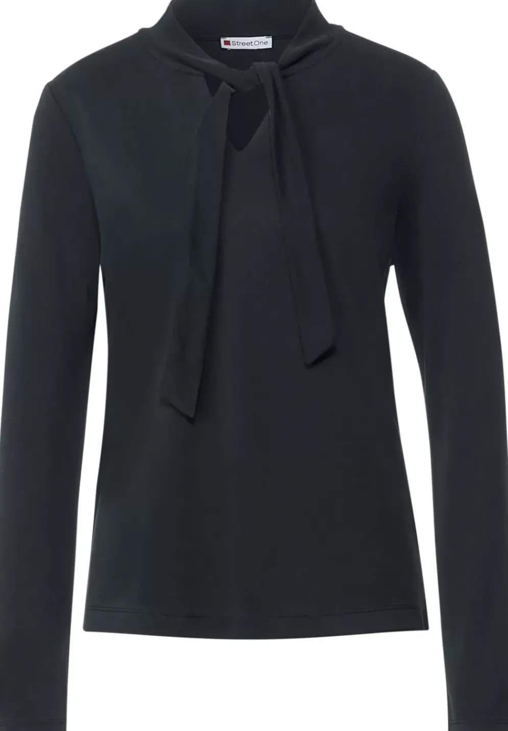 Shirt In Seidenoptik