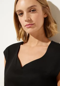 Shirt In Unifarbe