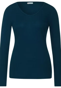 Shirt In Unifarbe