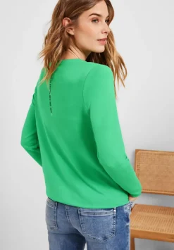 Shirt In Unifarbe