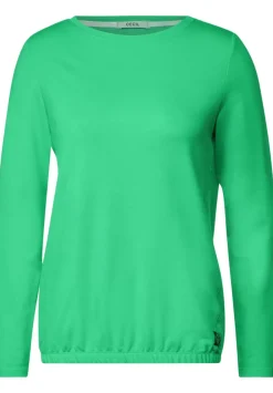 Shirt In Unifarbe