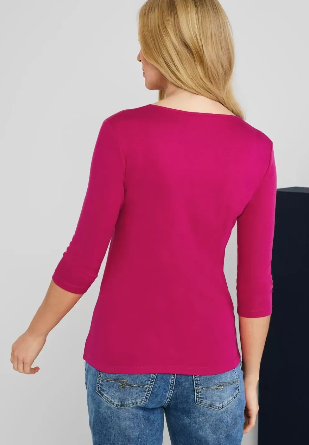 Shirt In Unifarbe