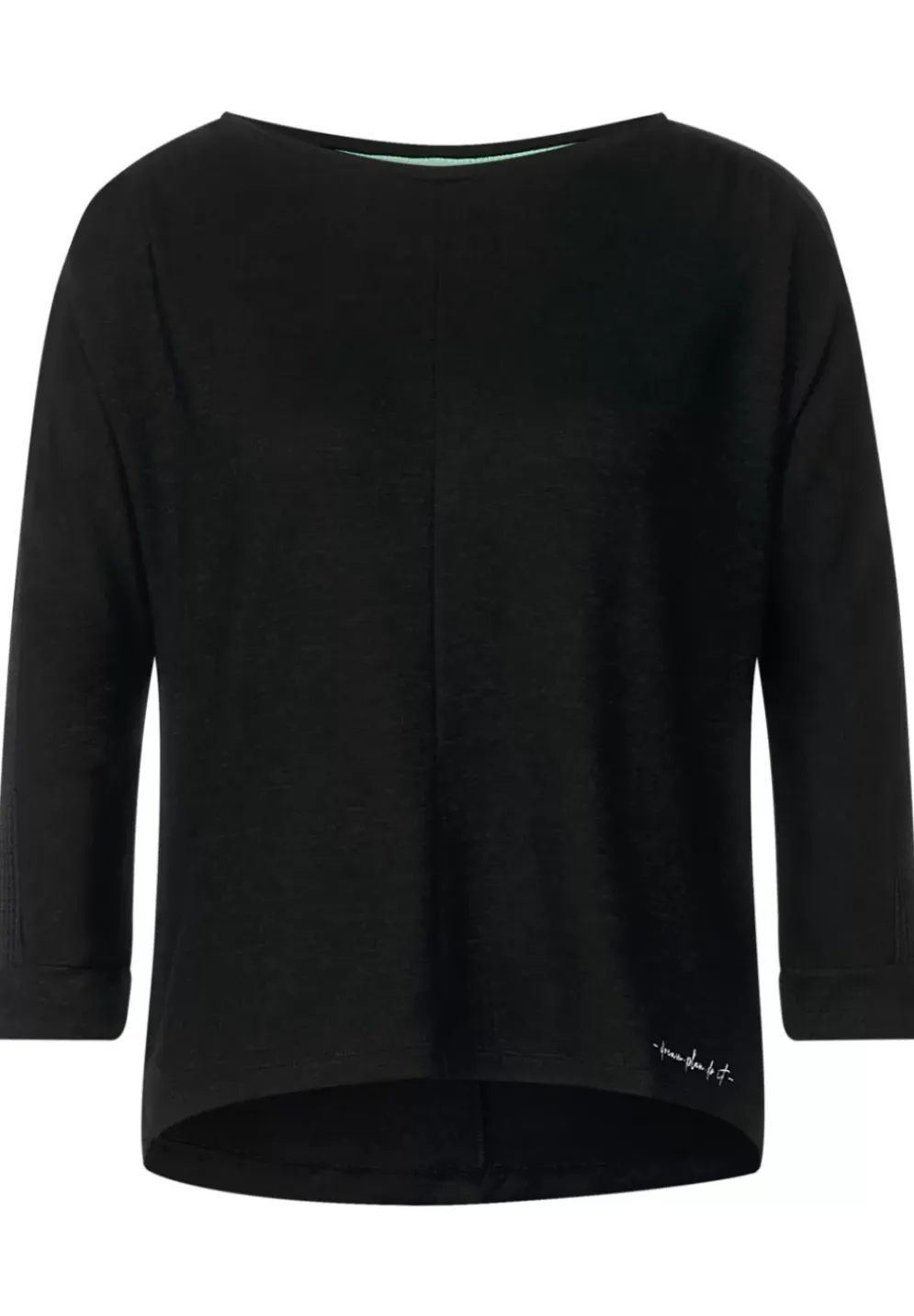 Shirt In Unifarbe