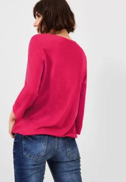 Shirt In Unifarbe