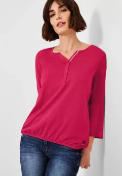 Shirt In Unifarbe