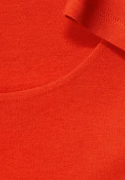 Shirt In Unifarbe
