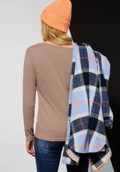 Shirt In Unifarbe
