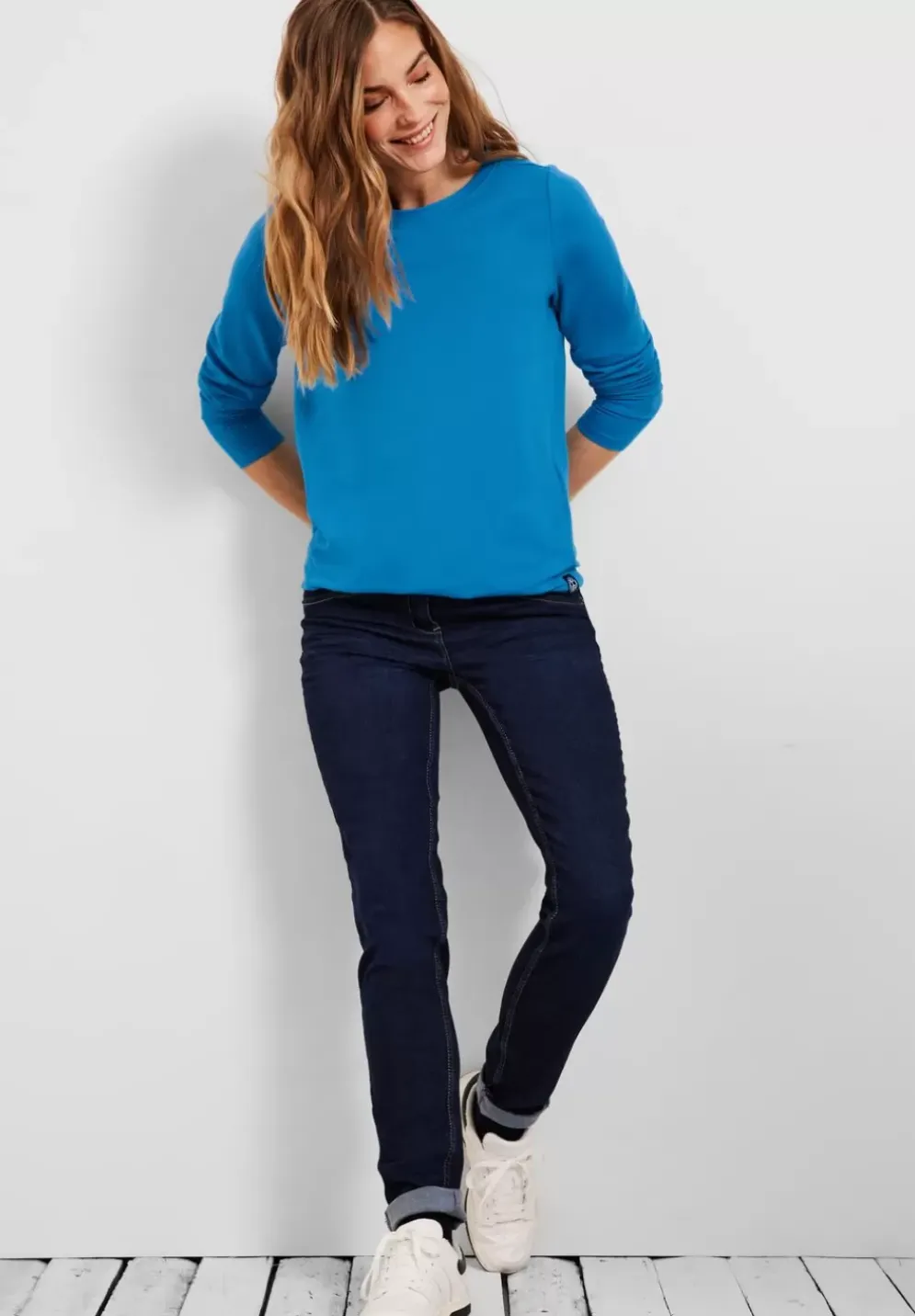 Shirt In Unifarbe