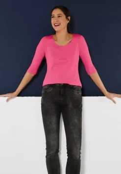 Shirt In Unifarbe