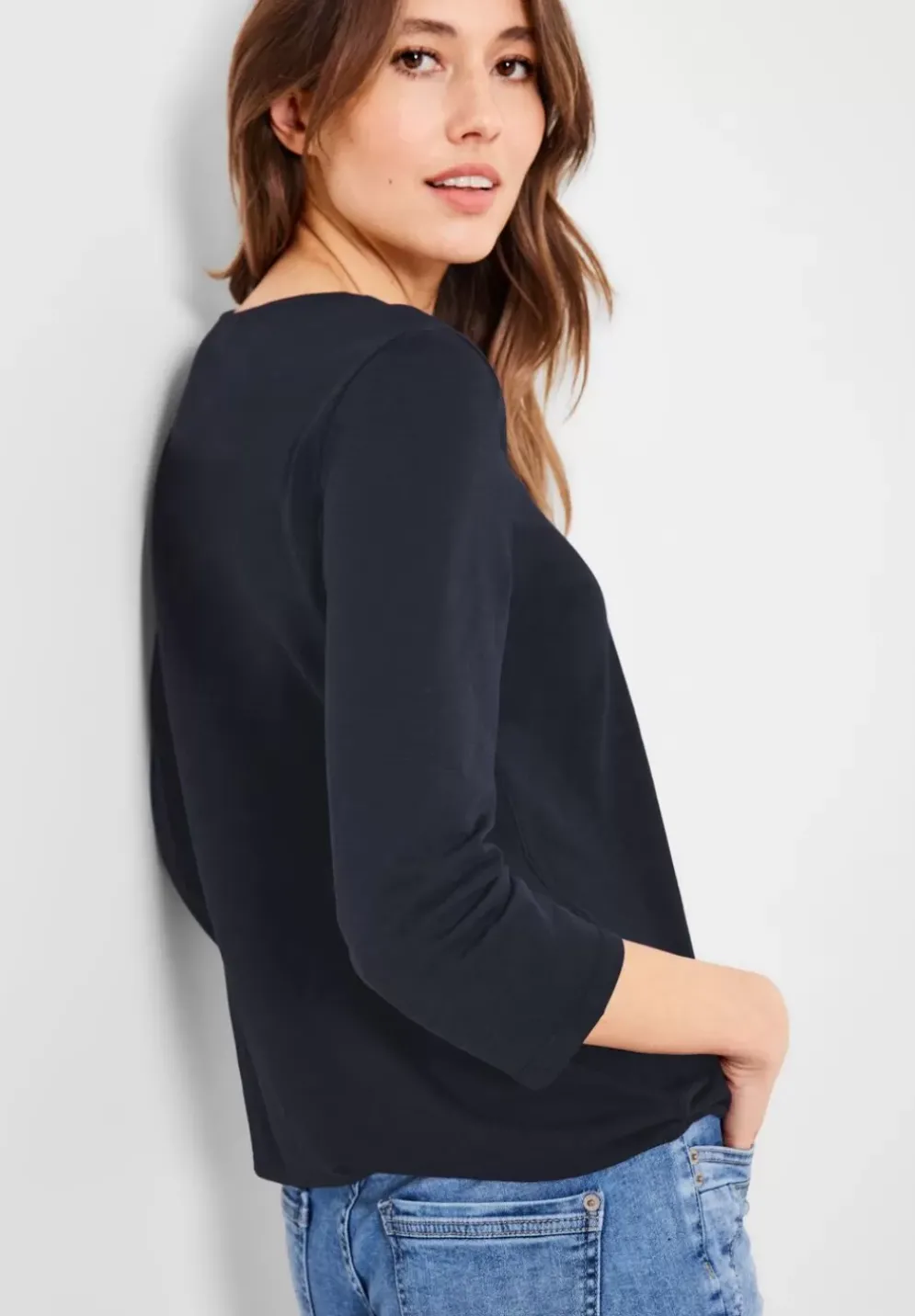 Shirt In Unifarbe
