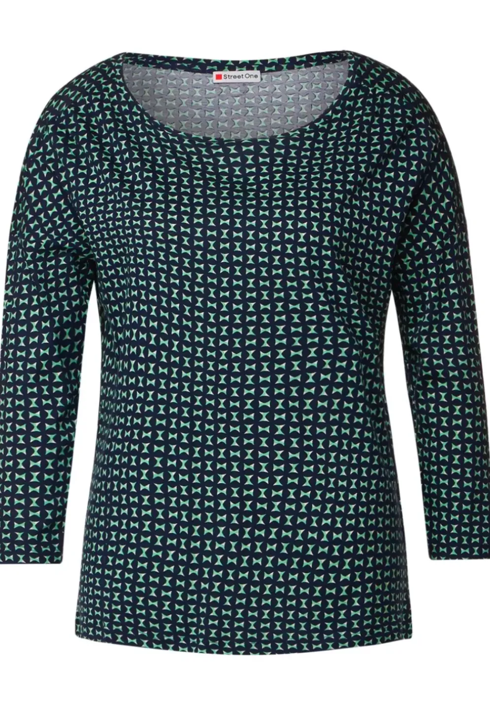 Shirt Mit 3/4 Armel
