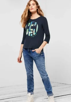 Shirt Mit 3/4 Armel