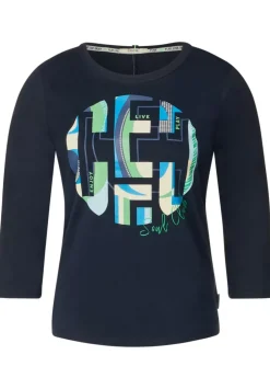 Shirt Mit 3/4 Armel