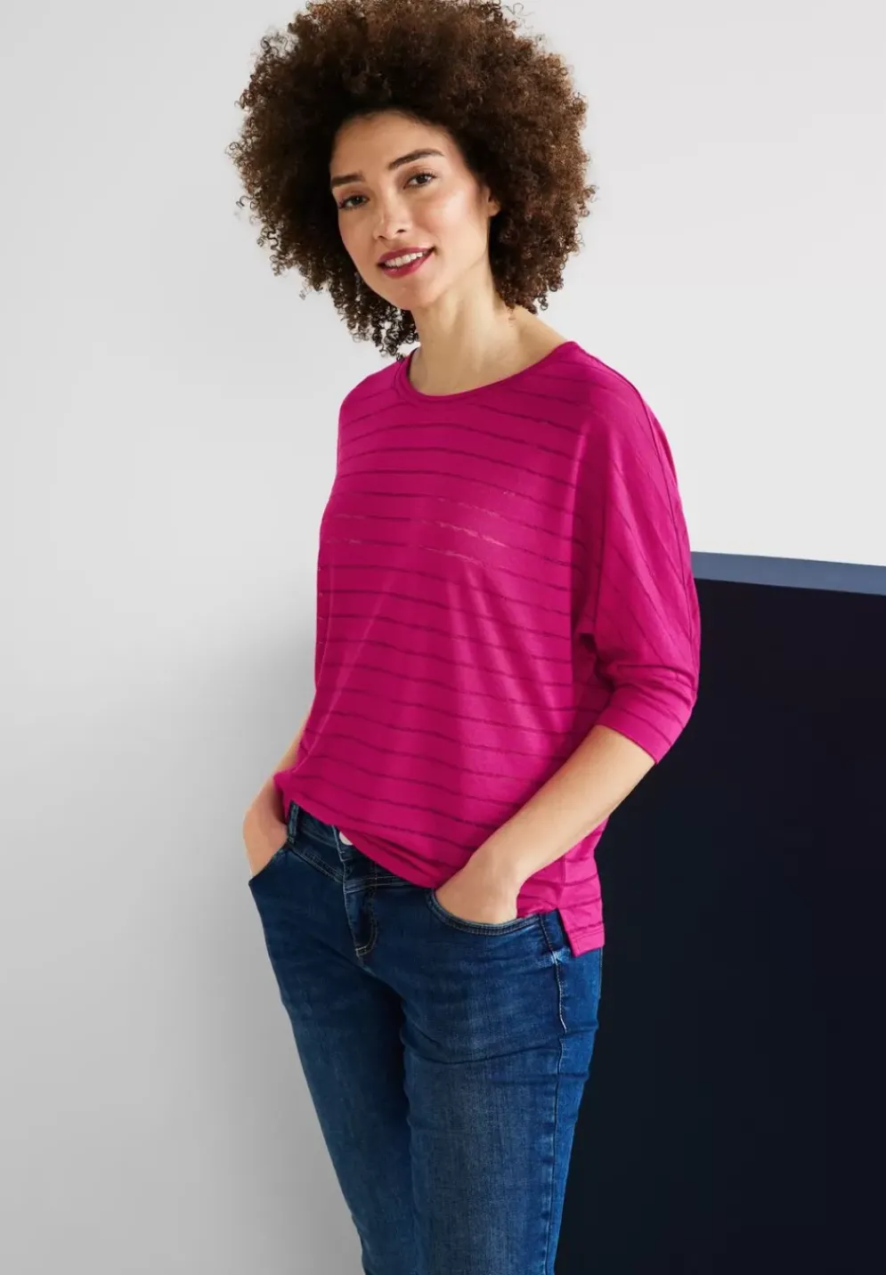 Shirt Mit 3/4 Armel