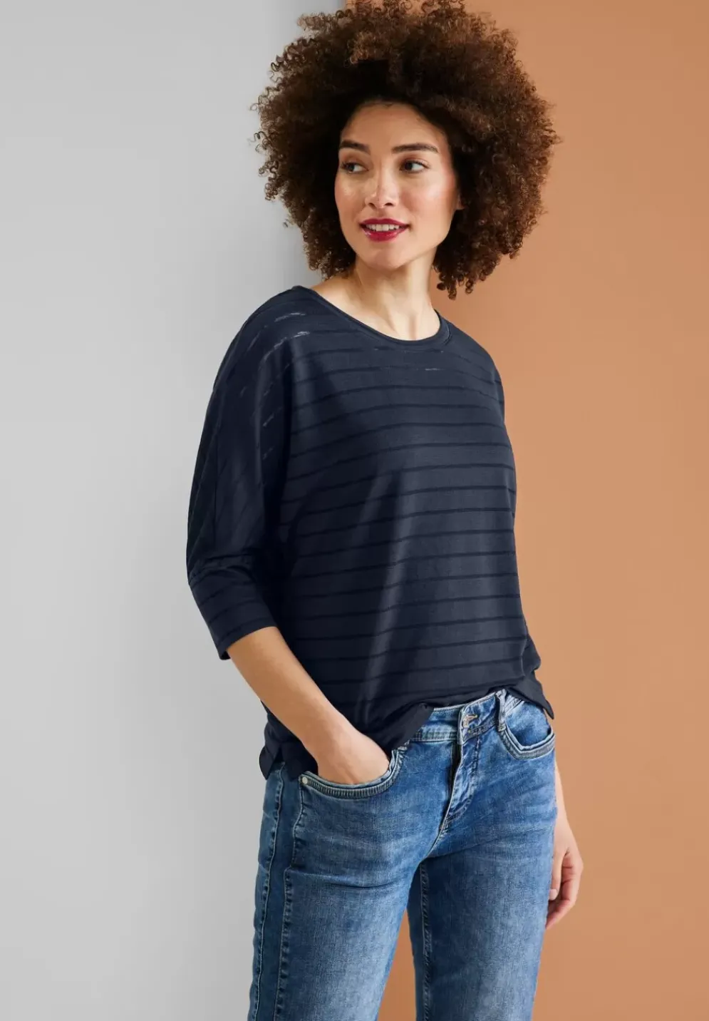 Shirt Mit 3/4 Armel