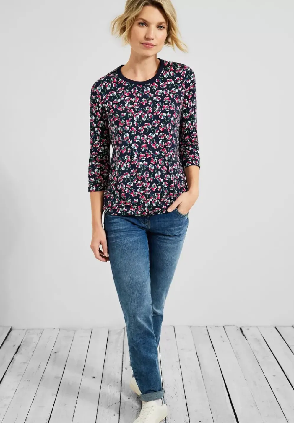 Shirt Mit Blumenmuster