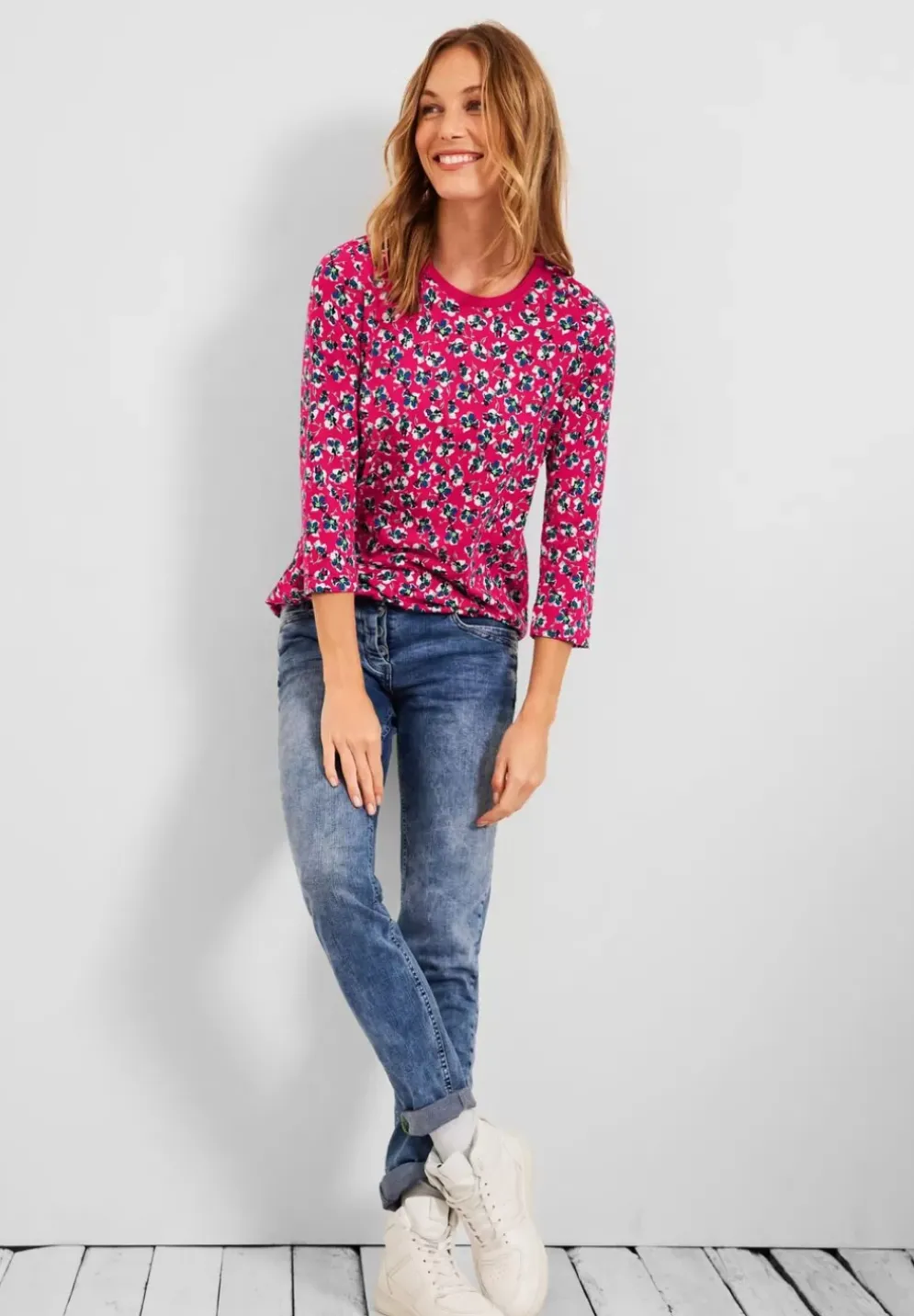 Shirt Mit Blumenmuster