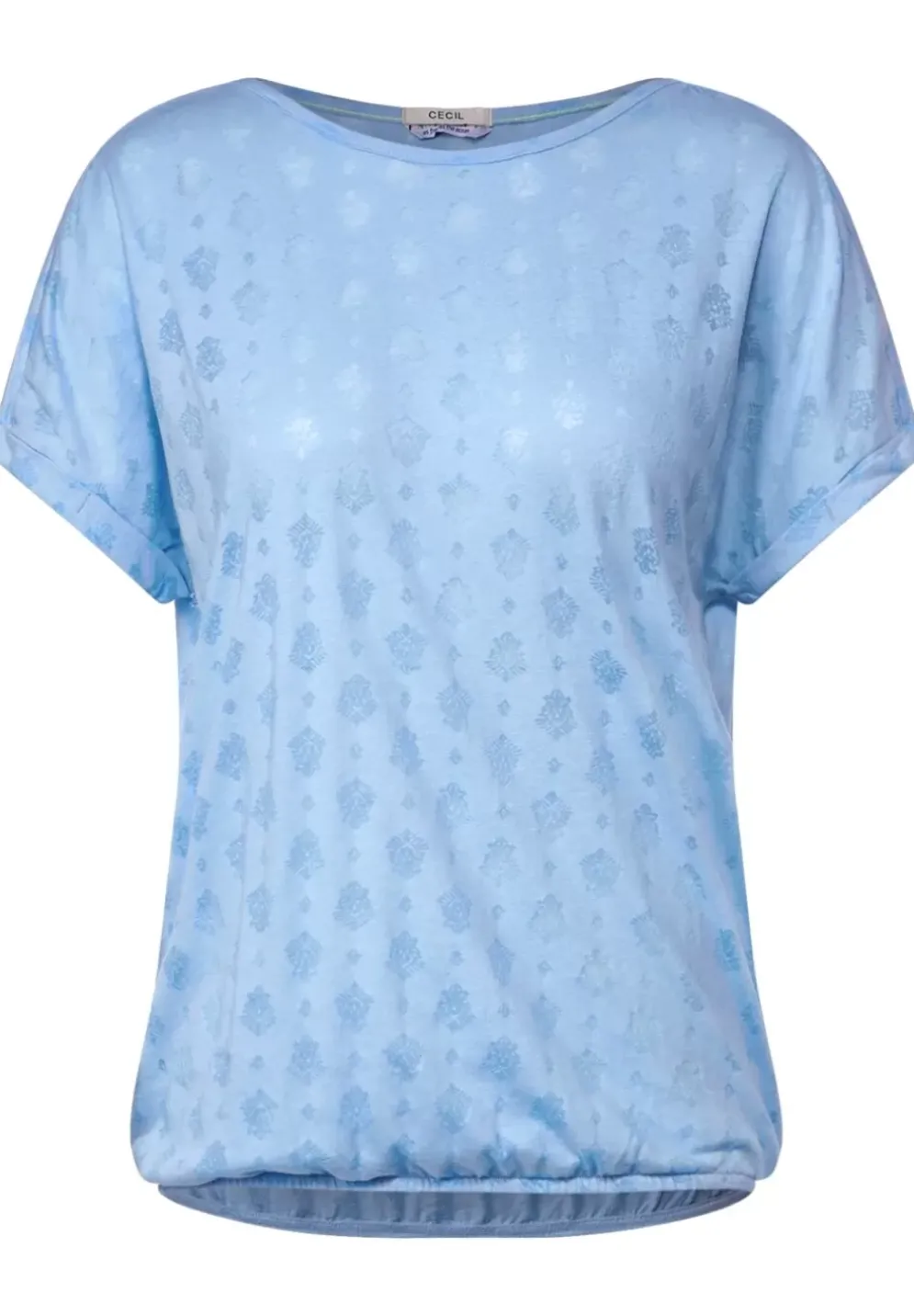 Shirt Mit Burn Out Print