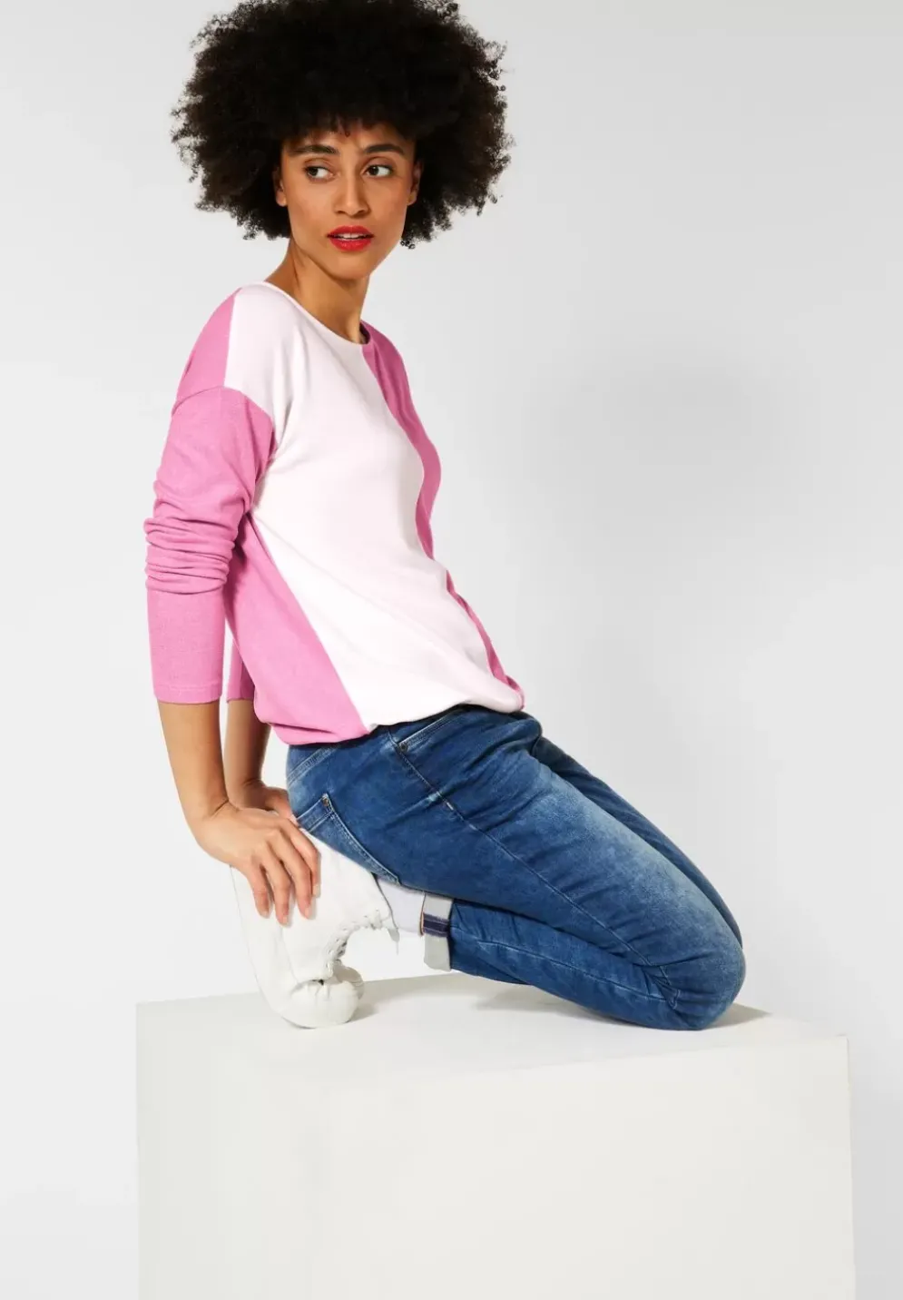 Shirt Mit Colorblock