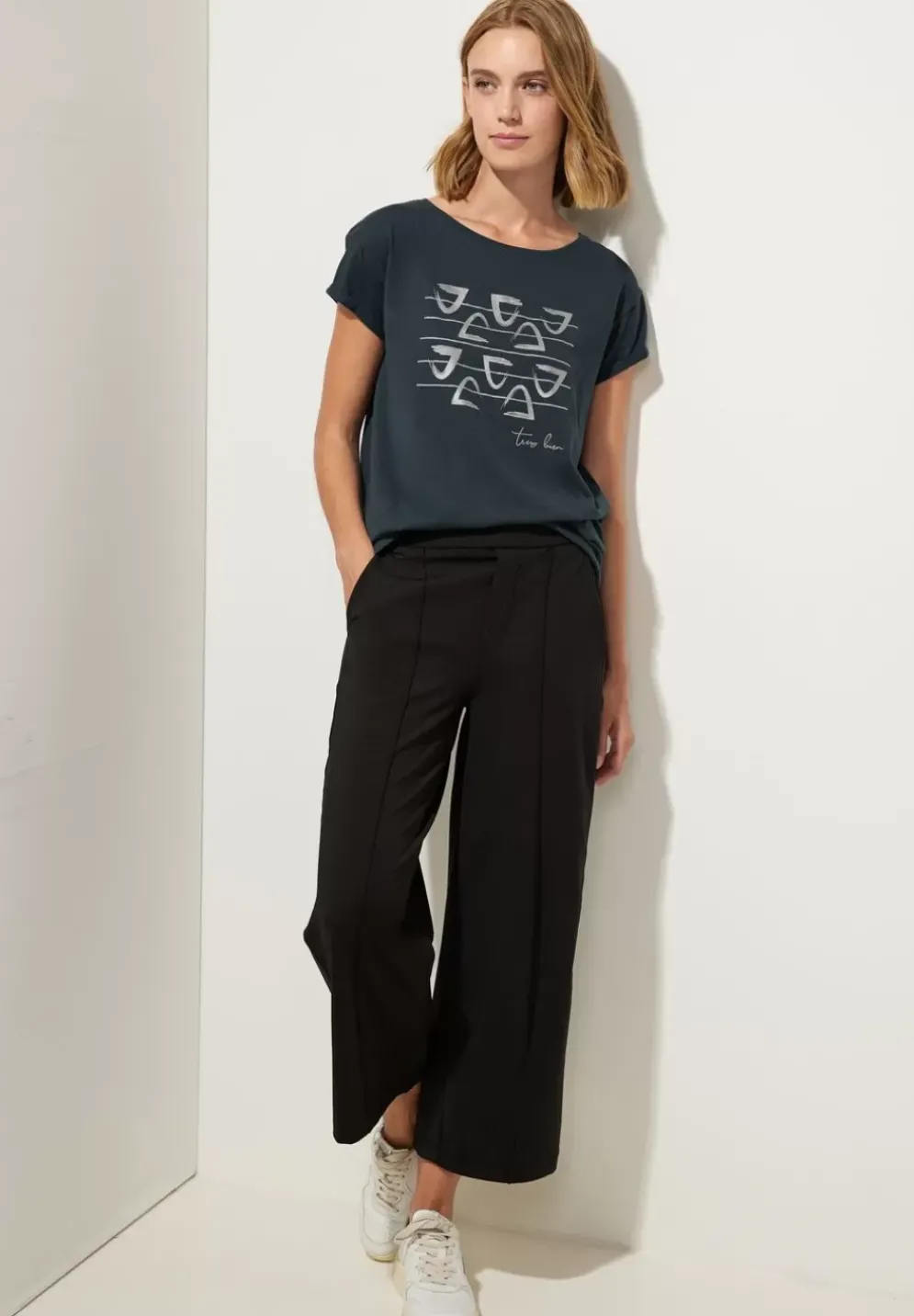 Shirt Mit Folienprint
