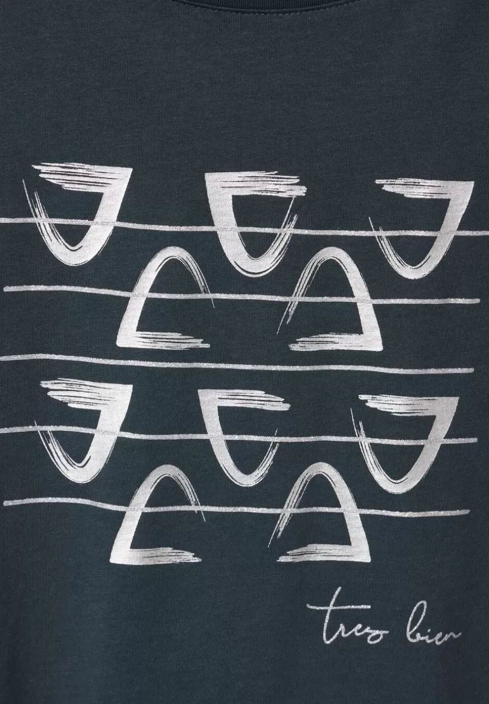 Shirt Mit Folienprint