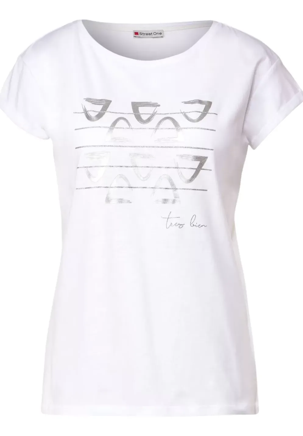 Shirt Mit Folienprint