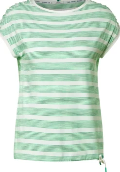 Shirt Mit Geraffter Schulter