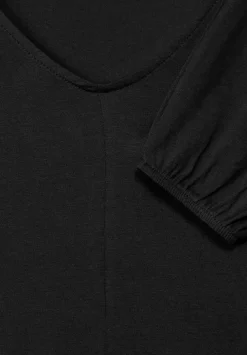 Shirt Mit Gummizug Im Saum