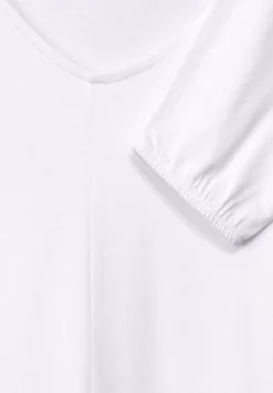 Shirt Mit Gummizug Im Saum