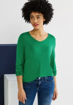 Shirt Mit Gummizug Im Saum