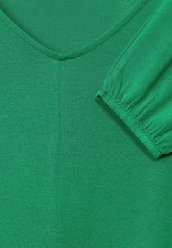 Shirt Mit Gummizug Im Saum