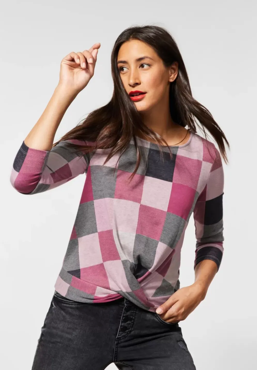 Shirt Mit Karomuster