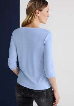 Shirt Mit Karree Ausschnitt