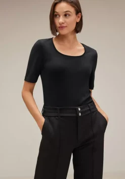 Shirt Mit Karree Ausschnitt