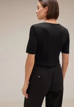 Shirt Mit Karree Ausschnitt