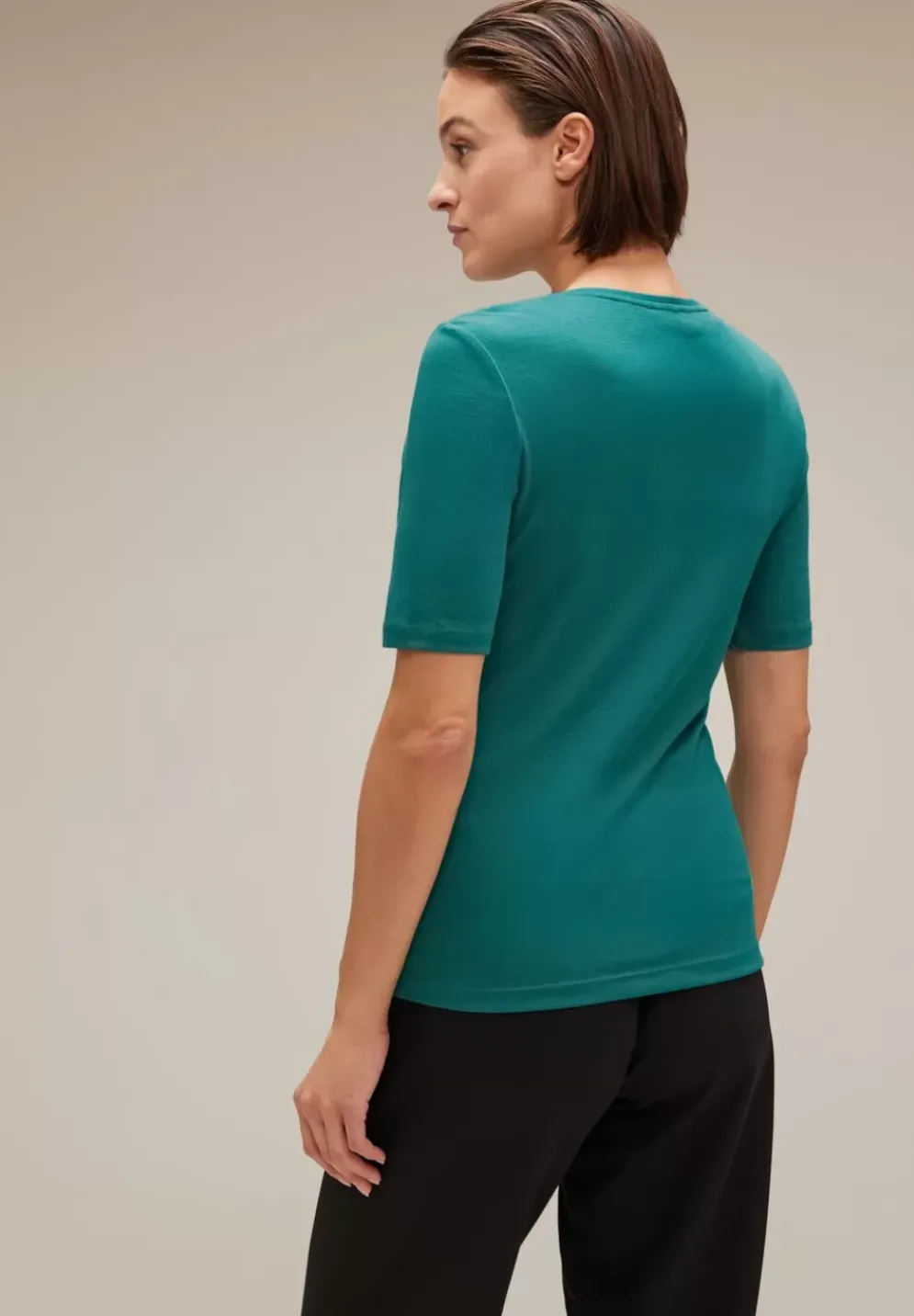Shirt Mit Karree Ausschnitt