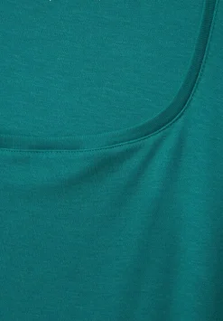 Shirt Mit Karree Ausschnitt