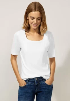 Shirt Mit Karree Ausschnitt