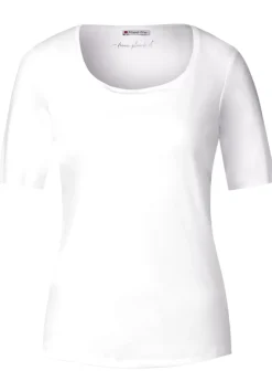 Shirt Mit Karree Ausschnitt