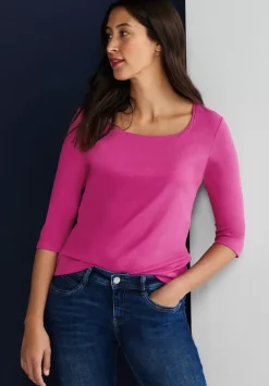 Shirt Mit Karree Ausschnitt
