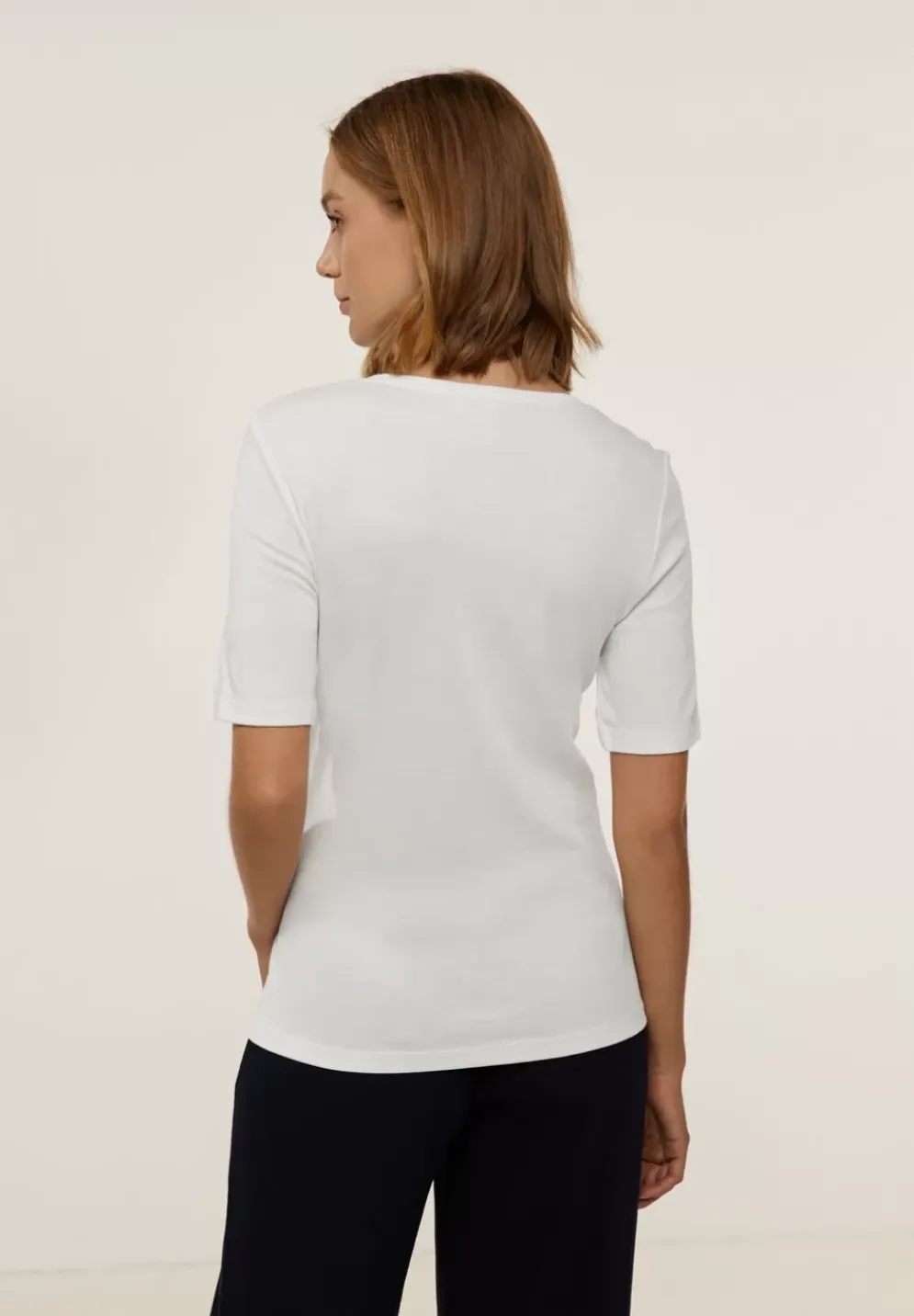 Shirt Mit Karree Ausschnitt