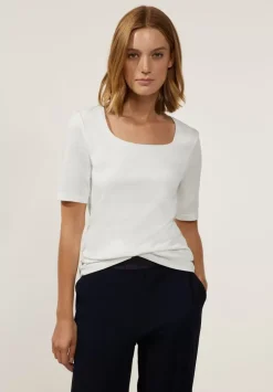 Shirt Mit Karree Ausschnitt