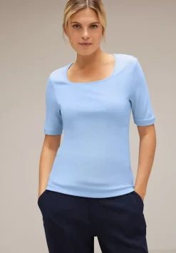Shirt Mit Karree Ausschnitt