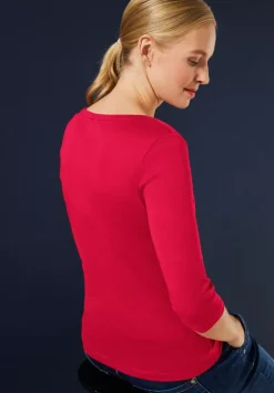 Shirt Mit Karree Ausschnitt