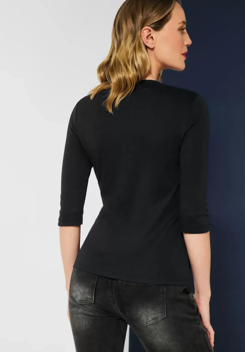 Shirt Mit Karree Ausschnitt