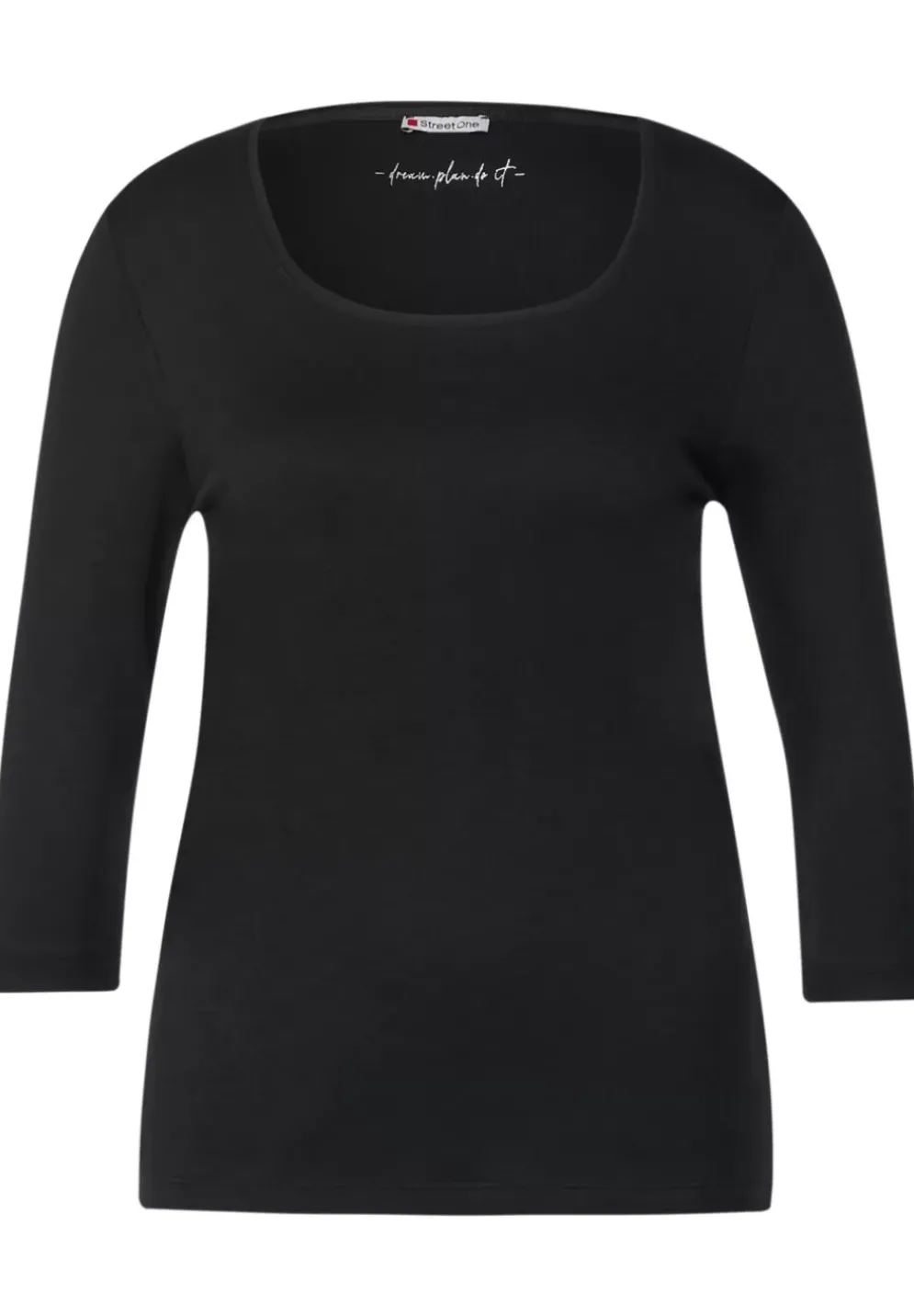Shirt Mit Karree Ausschnitt