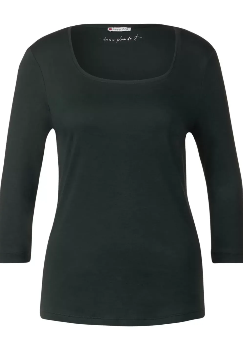 Shirt Mit Karree Ausschnitt