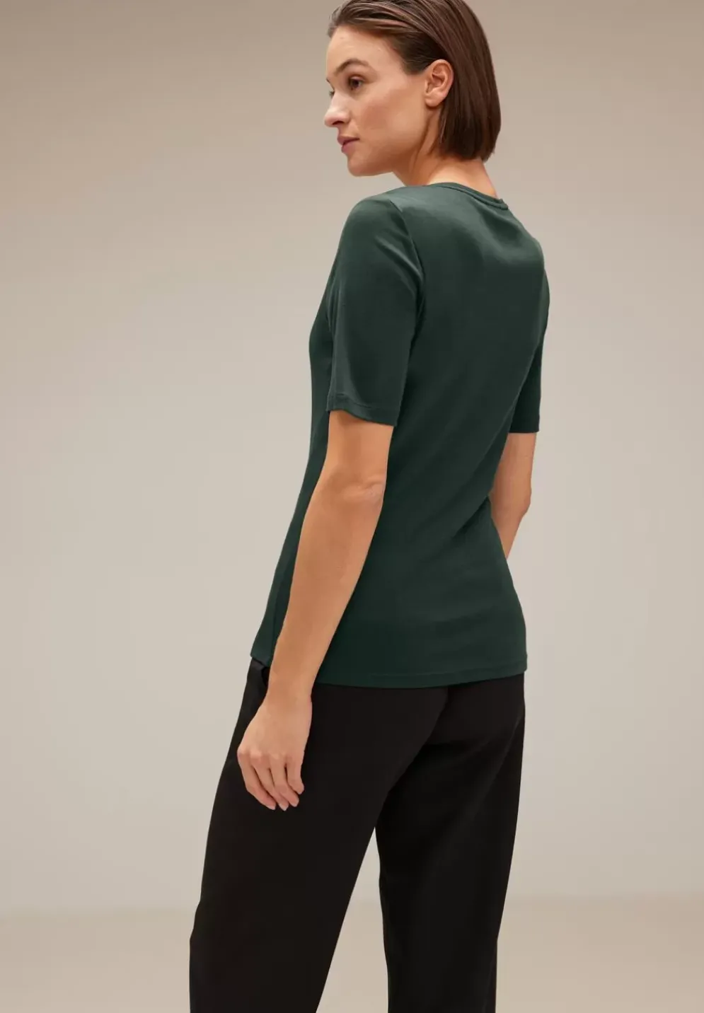 Shirt Mit Karree Ausschnitt