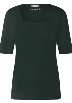 Shirt Mit Karree Ausschnitt